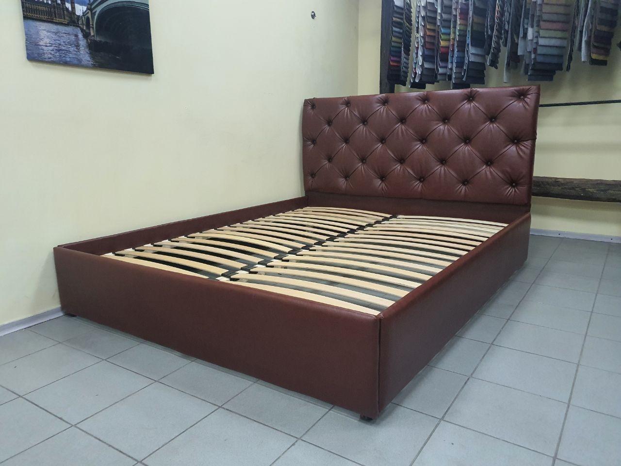 Кровать DaiquiriDesign с подъемным механизмом каркас металл 160x190 см Белый - фото 3