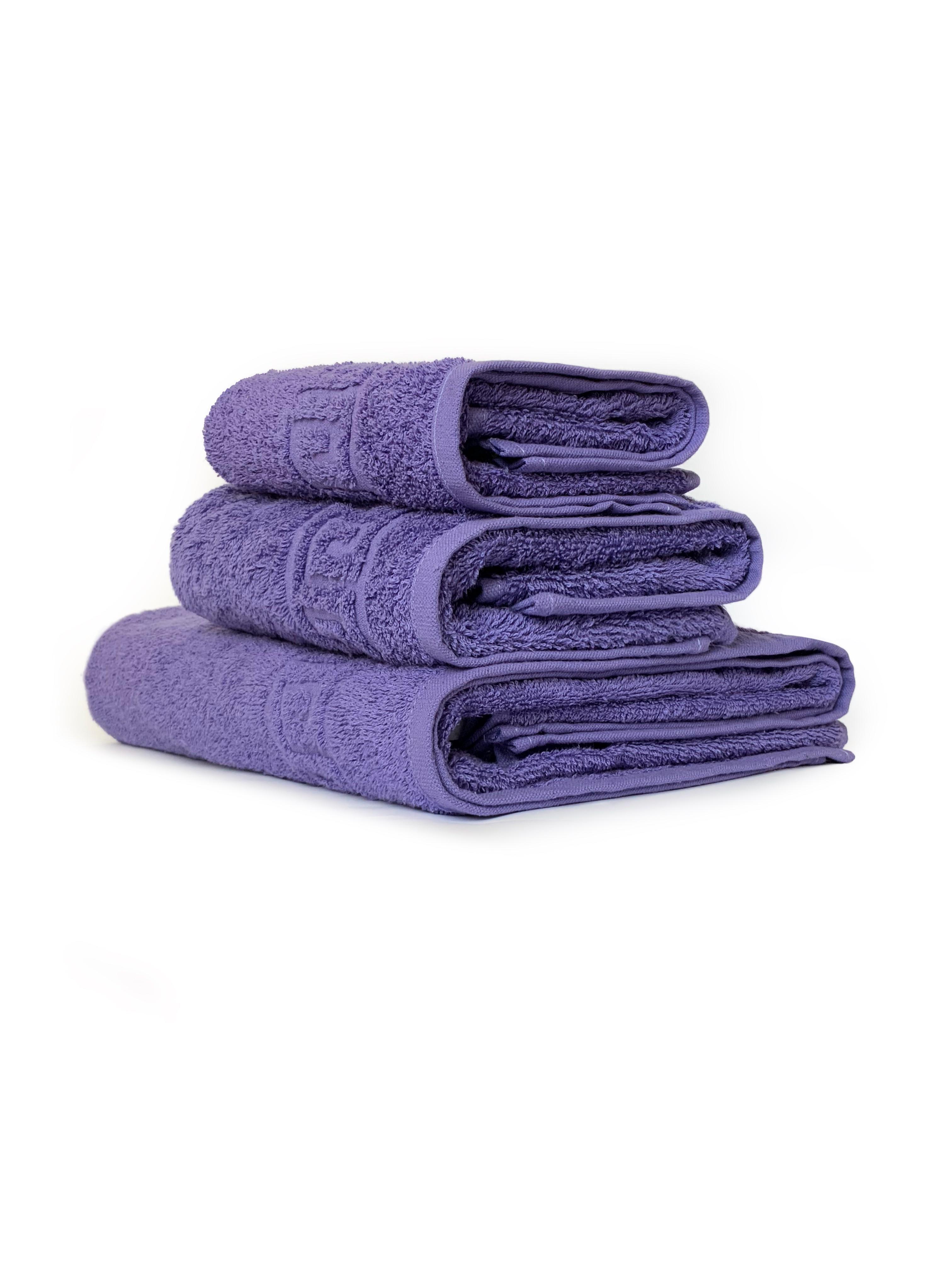 Набір махрових рушників ADT Curb kit 4 Лаванда - фото 2 Набір махрових рушників ADT Curb kit 4 Лаванда - фото 2