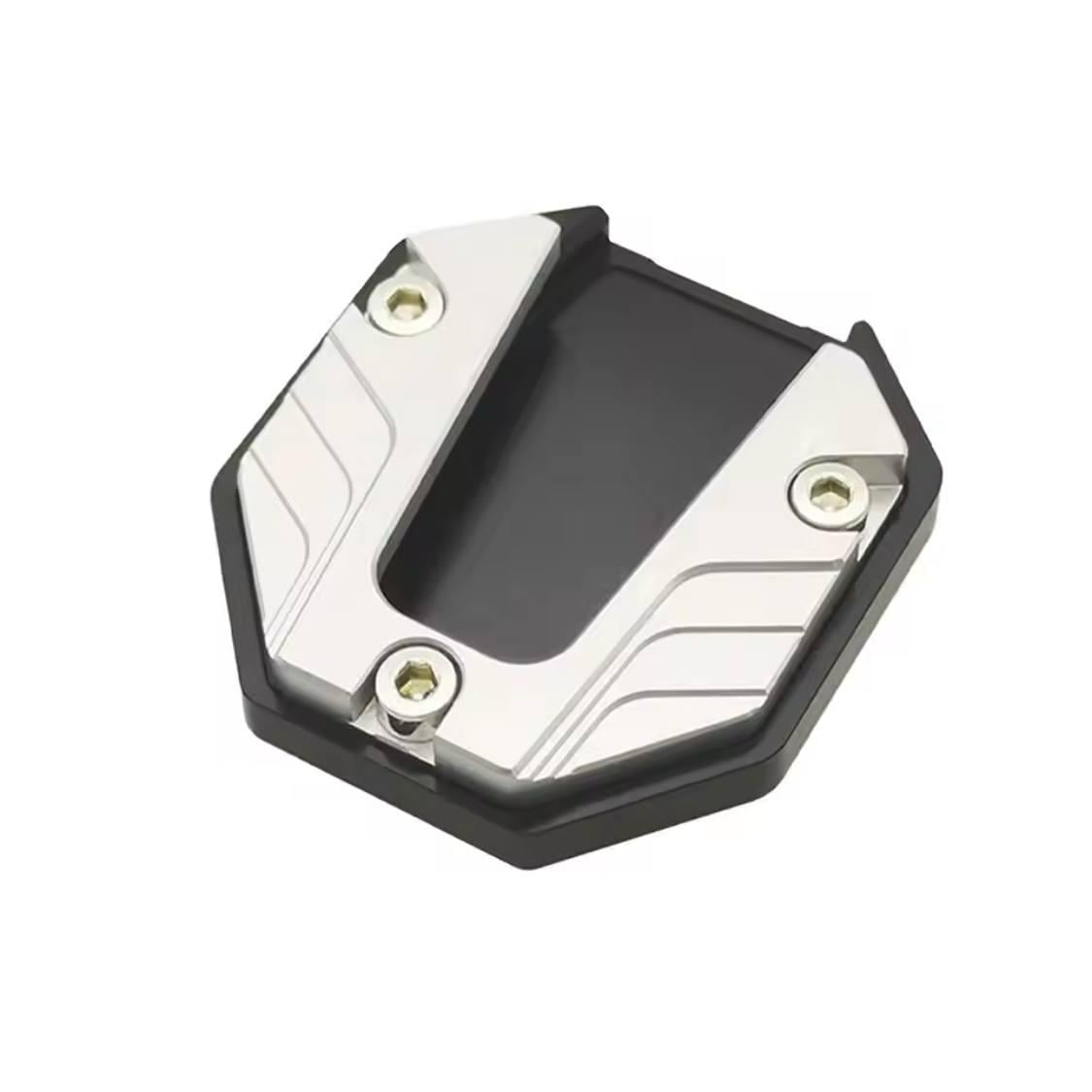 Підставка для лапки стоянкового гальма мотоцикла Срібний (3647)