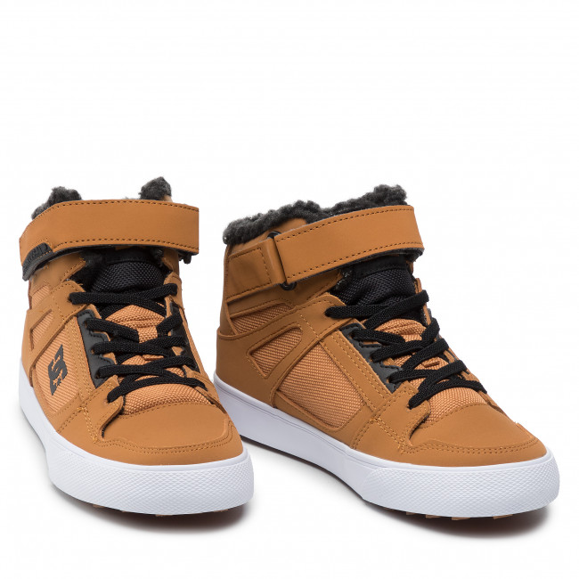 Кроссовки DC Shoes Kids Pure High Top Wnt р. 29/12/18,7 см Коричневый - фото 4 Кроссовки DC Shoes Kids Pure High Top Wnt р. 29/12/18,7 см Коричневый - фото 4