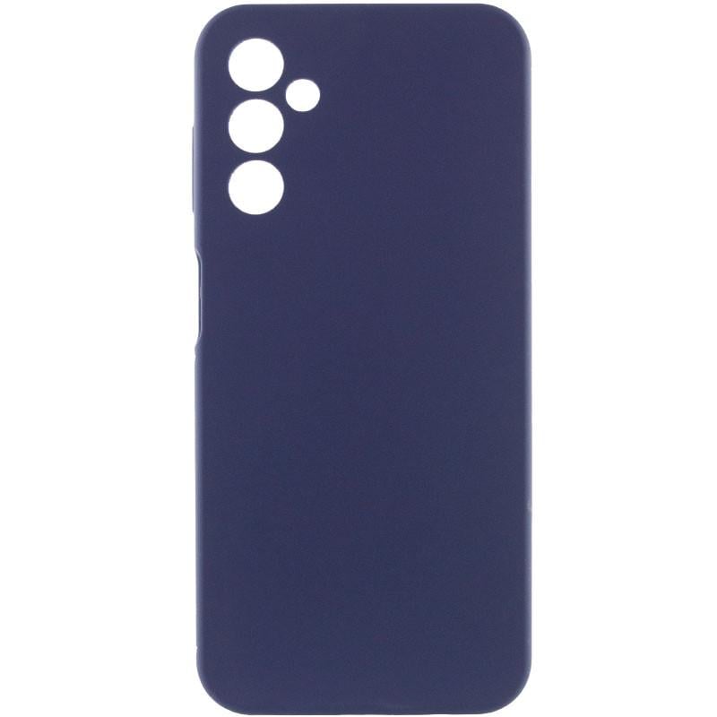 Противоударный чехол Silicone Cover Lakshmi Full Camera (AAA) для Samsung Galaxy M14 5G Темно-синий / Midnight blue