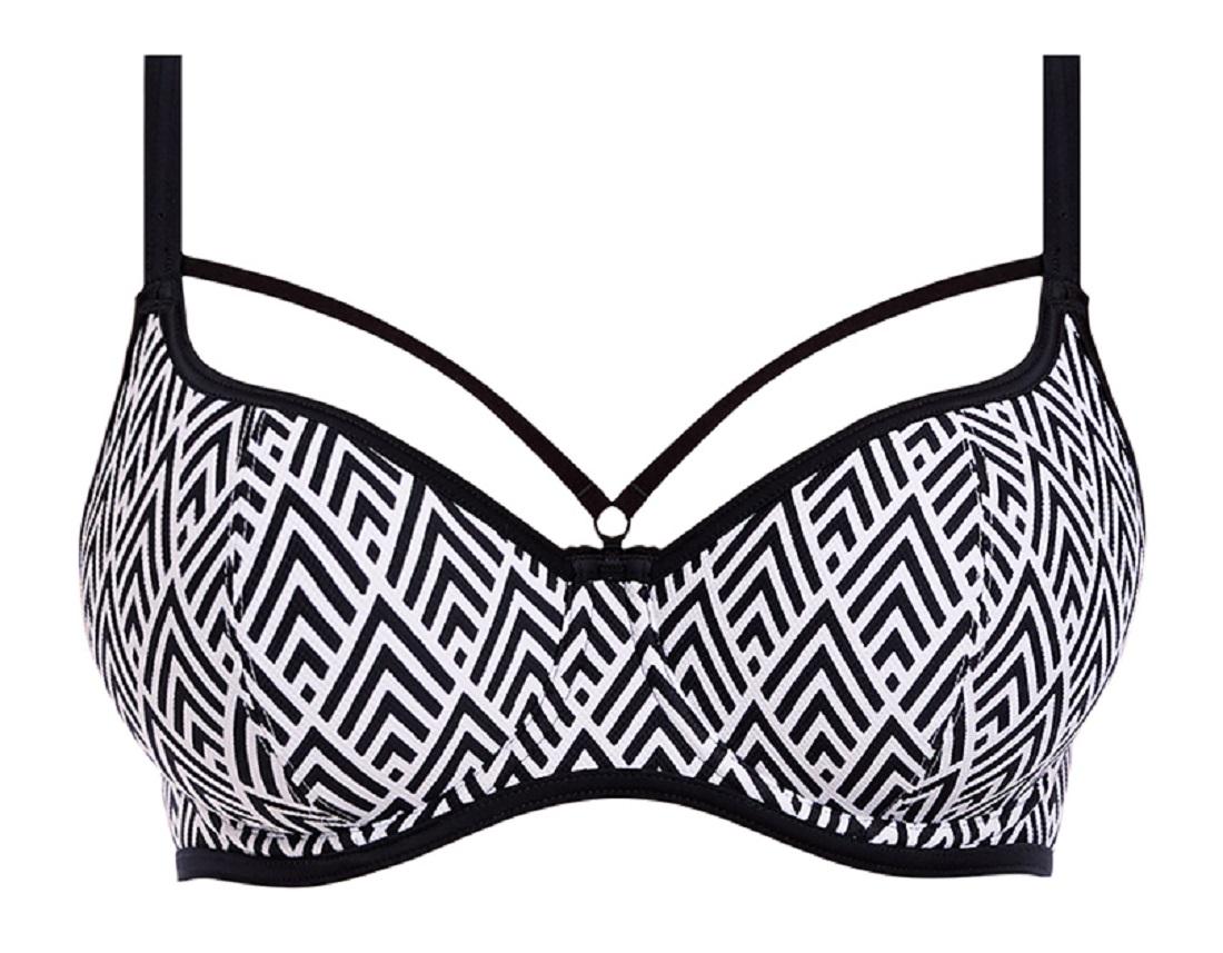 Купальный топ FREYA Gatsby 5861 32HH Monochrome (889500886631)