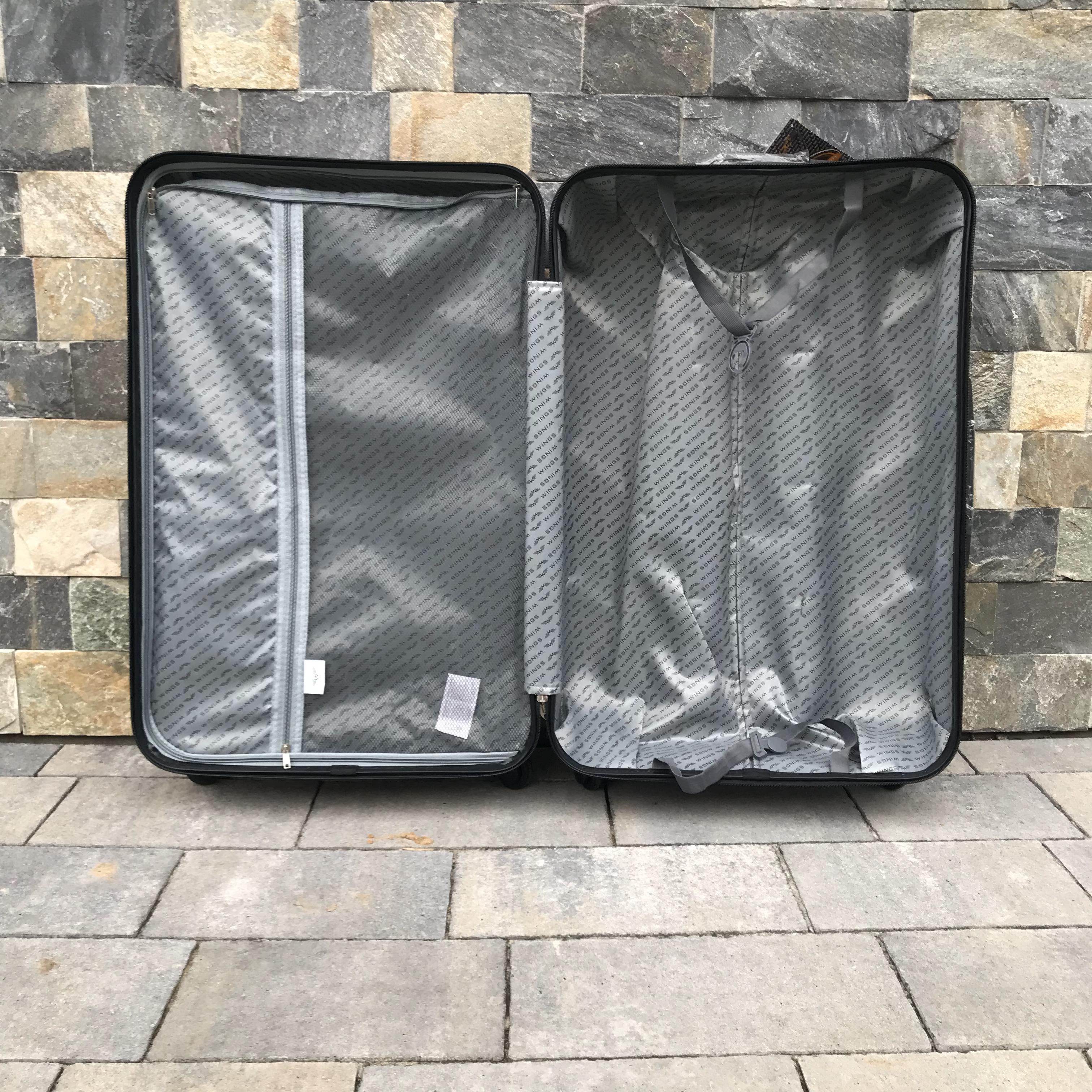 Валіза дорожня Wings 147 з полікарбонату L 75х48х30 см Чорний (10820033) - фото 3 Валіза дорожня Wings 147 з полікарбонату L 75х48х30 см Чорний (10820033) - фото 3