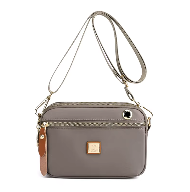 Женская сумка кросс-боди 24х16х10 см Бежевый (D00114-3)