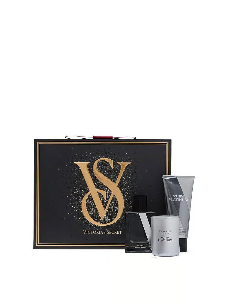Подарочный набор мужской Victoria's SecretVS Him Platinum 3 Piece Luxe Fragrance Gift Set 50 мл (35114972)