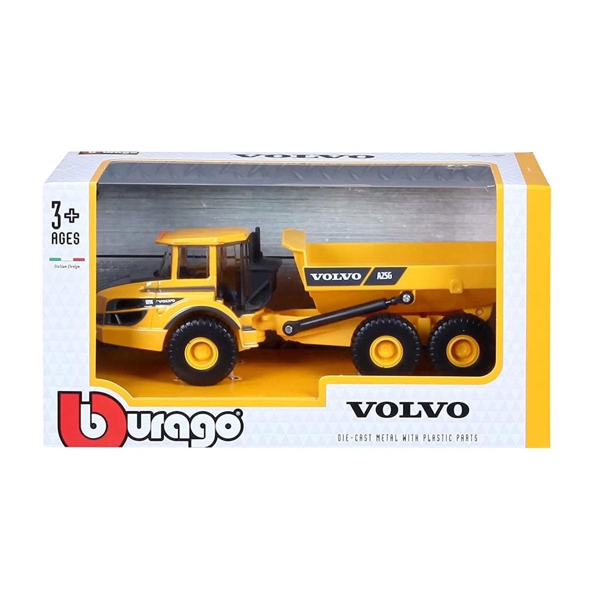 Автомодель игрушечная детская Construction САМОСВАЛ VOLVO A25G - фото 2