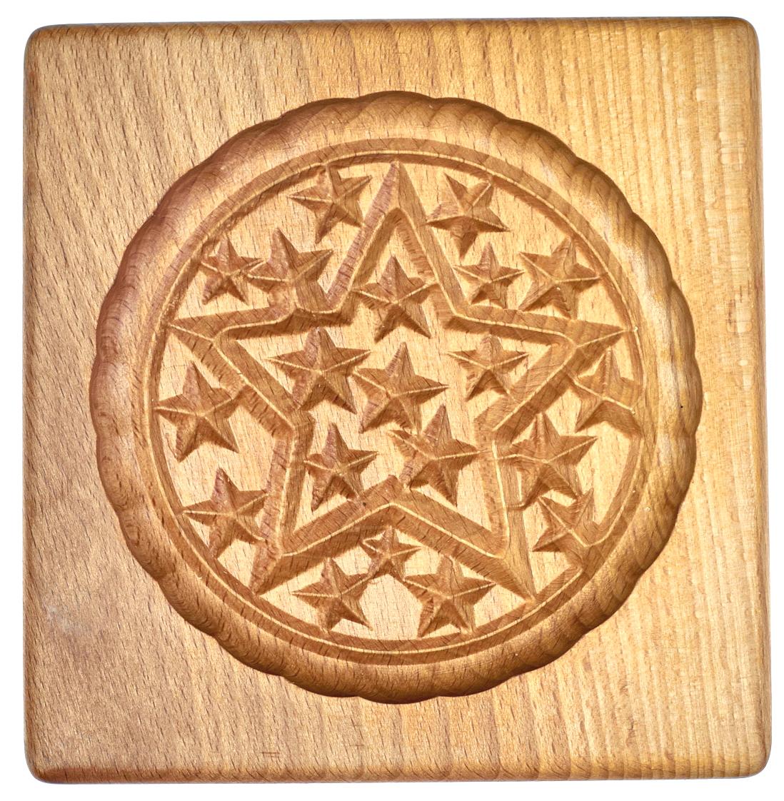 Форма для пряника Звезда в круге 13,5х14х2 см (8487)