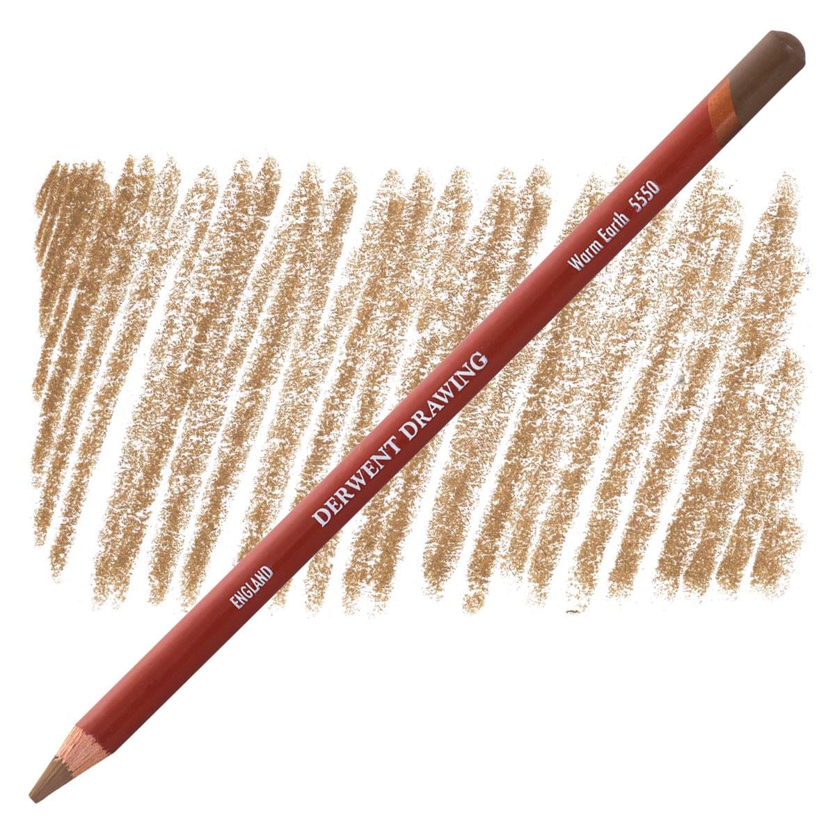 Олівець для малюнку Derwent Drawing восково-олійний 5550 Земельний теплий (700682)