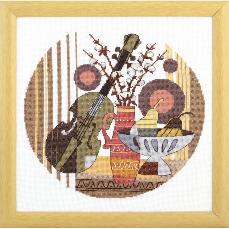 Набір для вишивки хрестиком Crystal Art ВТ-234 Музика у серці (46394)