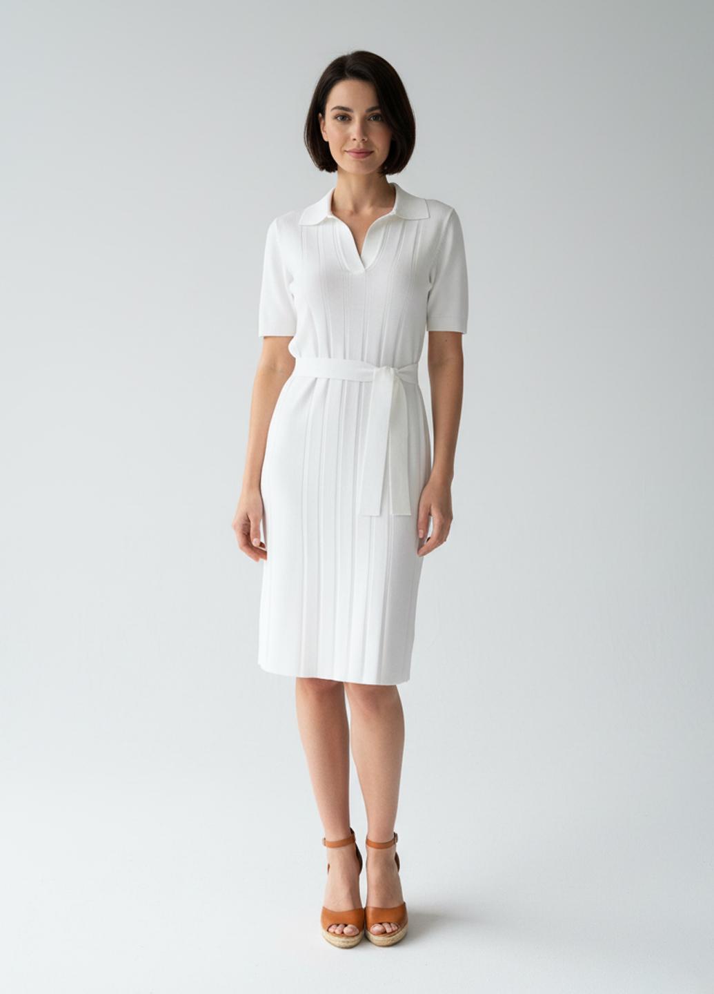 Платье-поло летнее трикотажное р. 46 (ZS-54) - фото 7