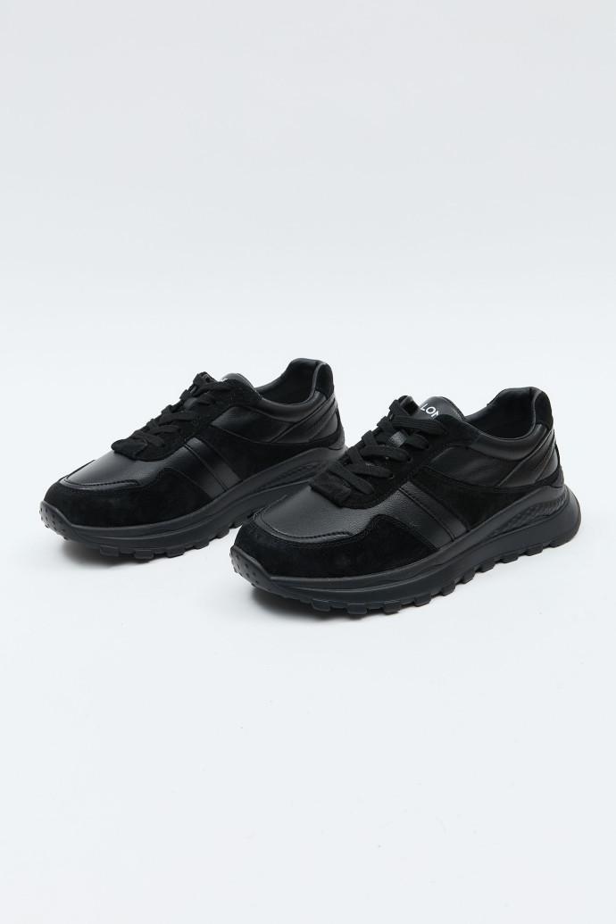 Кросівки LONZA 204449 р. 38 Чорний (22179_38) - фото 4 Кросівки LONZA 204449 р. 38 Чорний (22179_38) - фото 4