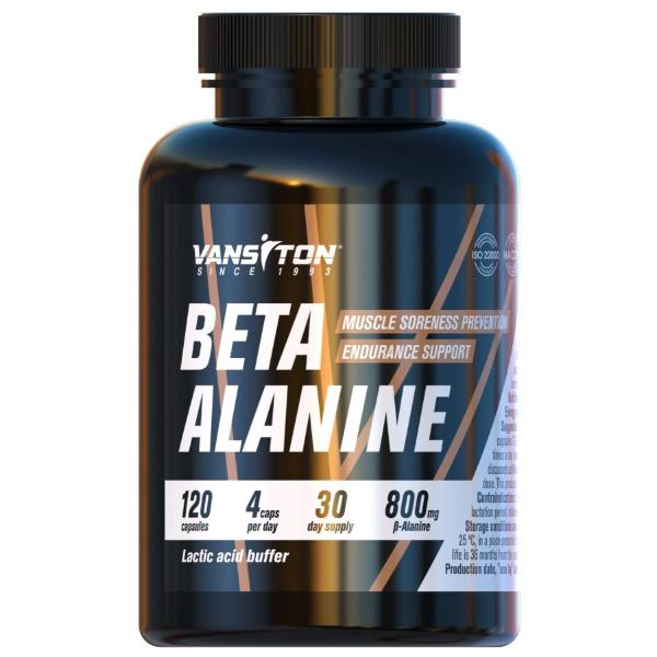 Бета-аланин для спортсменов Vansiton Beta Alanine 120 капс. (23505778)