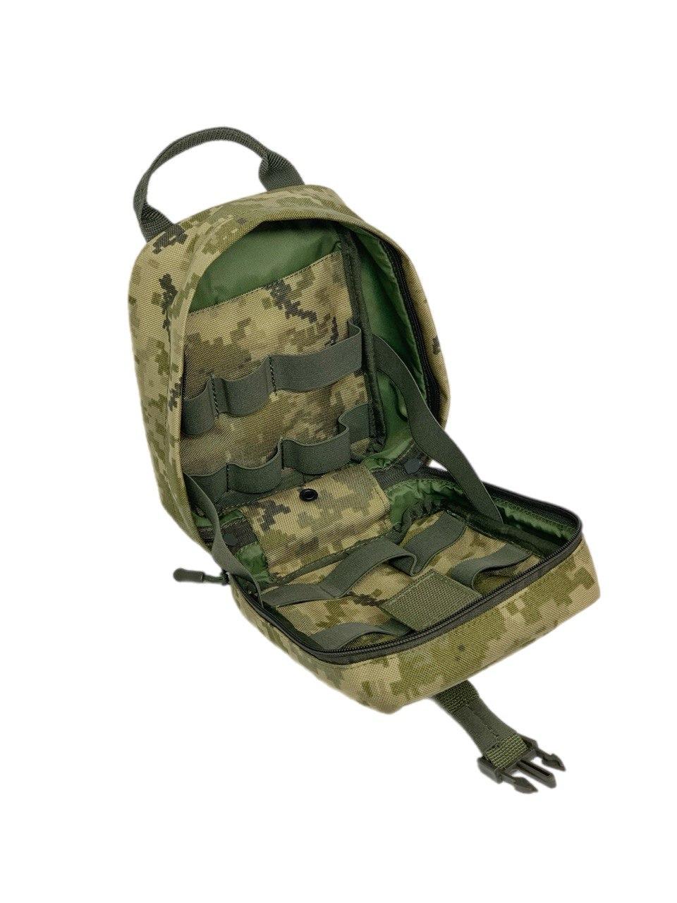 Подсумок-аптечка REDCON быстрого сброса кордура 1000 D Пиксель (1929247530) - фото 4 Подсумок-аптечка REDCON быстрого сброса кордура 1000 D Пиксель (1929247530) - фото 4