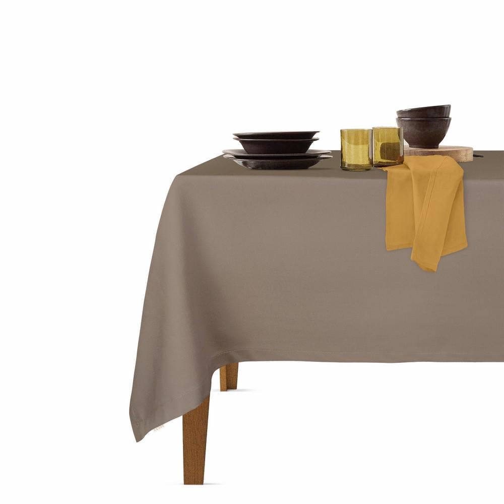 Столовый набор Cosas скатерть и салфетки 140x180/35х35 см 4 шт. Chocolate/Mustard (4822052073735)