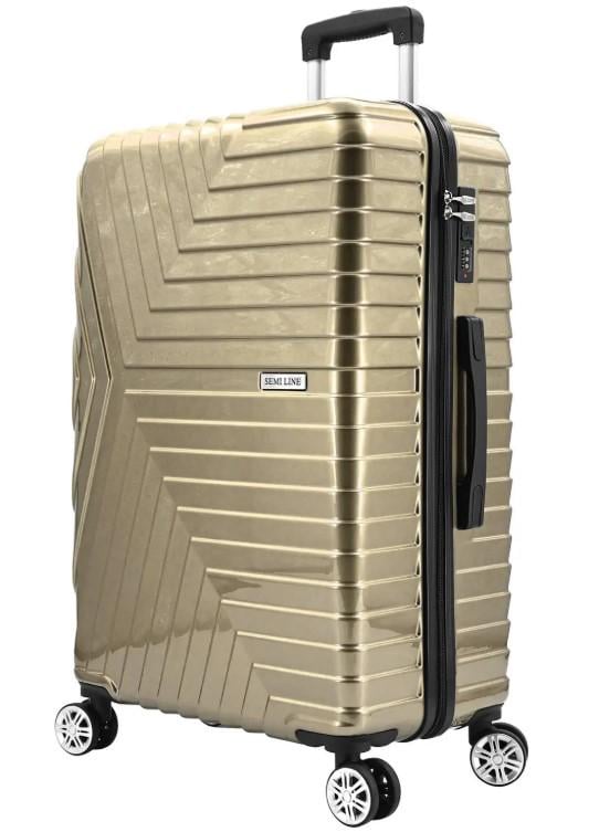 Валіза SEMI LINE T5763-2 24" M Gold (60301)
