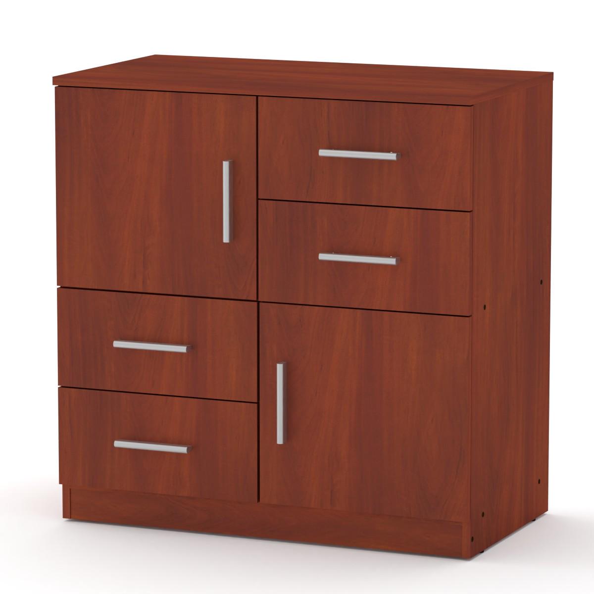 Комод для вещей Компанит 2+4 Яблоня (17930) - фото 1