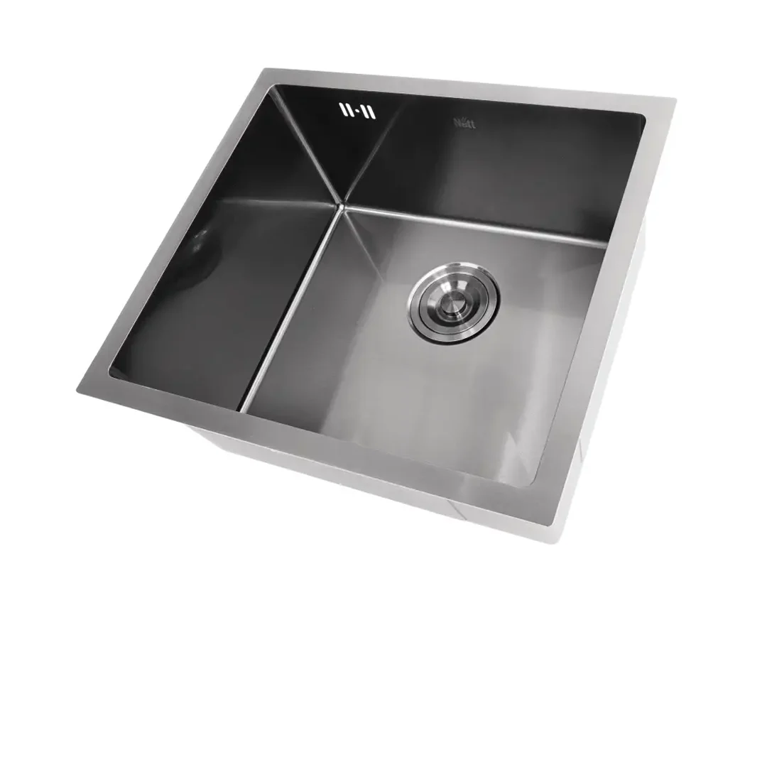 Комплект мийки на кухню та змішувач NB-5045 з неіржавкої сталі Чорний (2999643036)