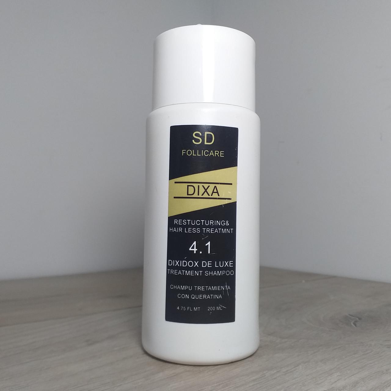 Шампунь с кератином Follicare Dixa 4.1 восстанавливающий 200 мл (X-271) Шампунь с кератином Follicare Dixa 4.1 восстанавливающий 200 мл (X-271)