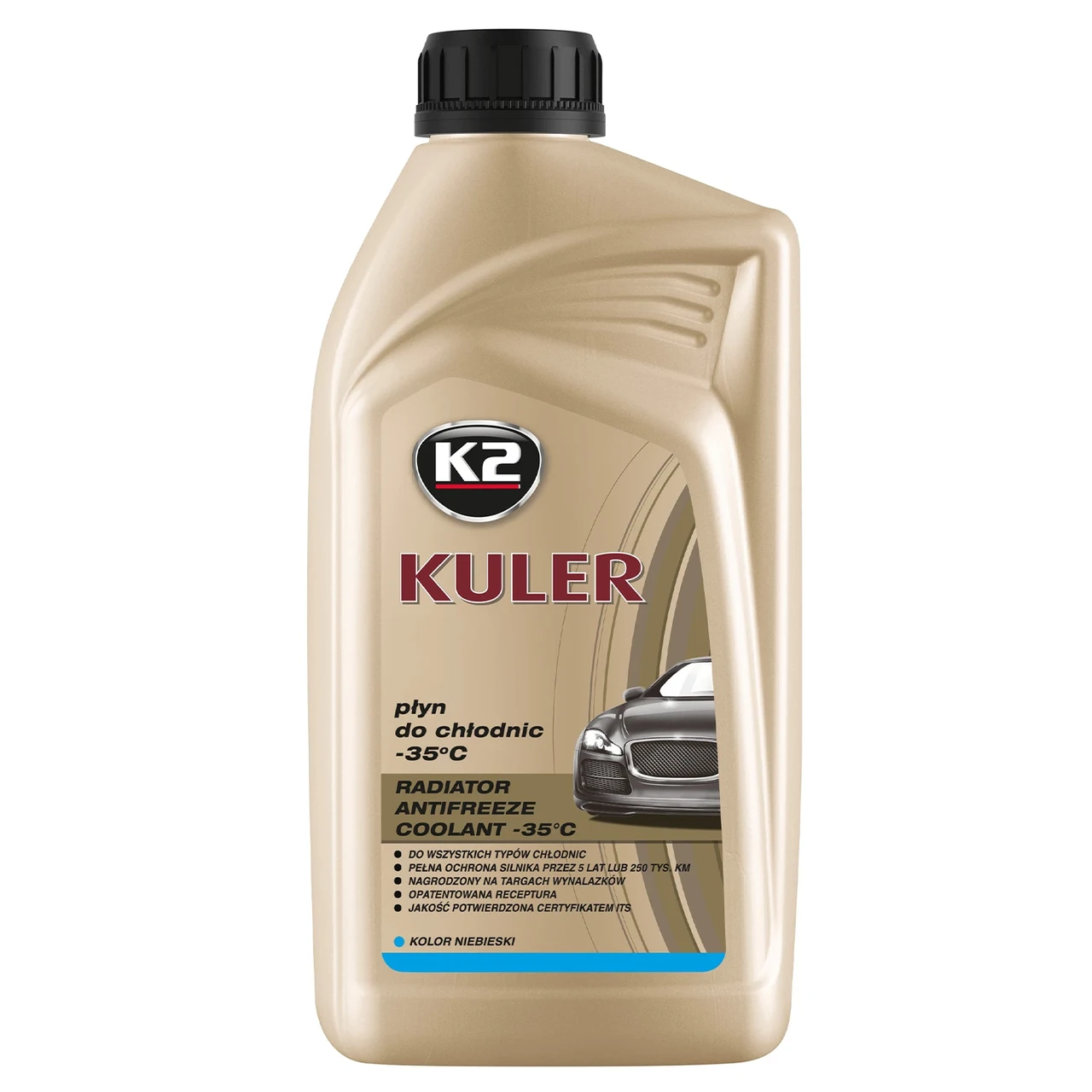 Жидкость охлаждающая K2 Kuler Long Life -35 °C G11 1 л Голубой Жидкость охлаждающая K2 Kuler Long Life -35 °C G11 1 л Голубой
