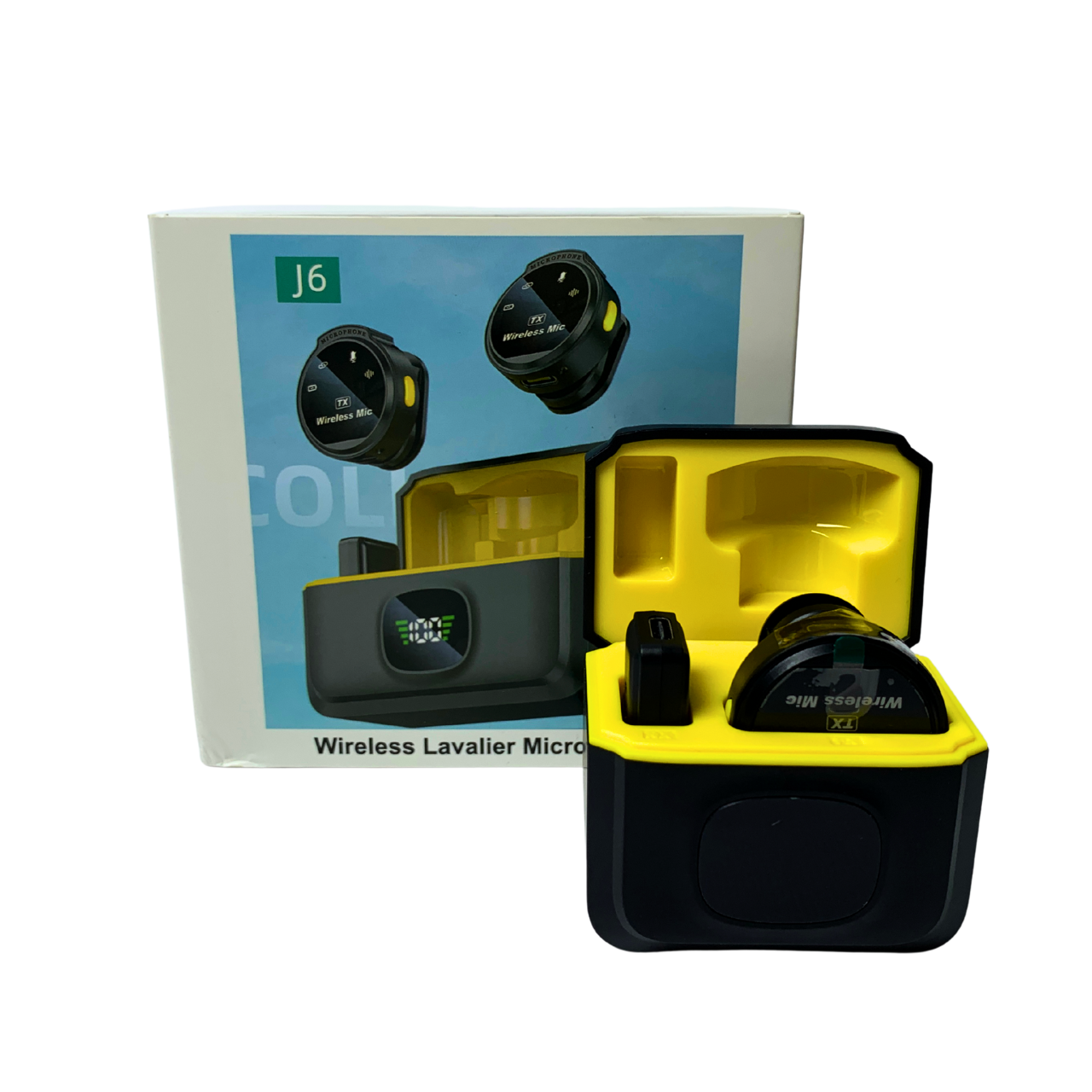 Микрофон-петличка беспроводной J6 Type-C для смартфона - фото 6