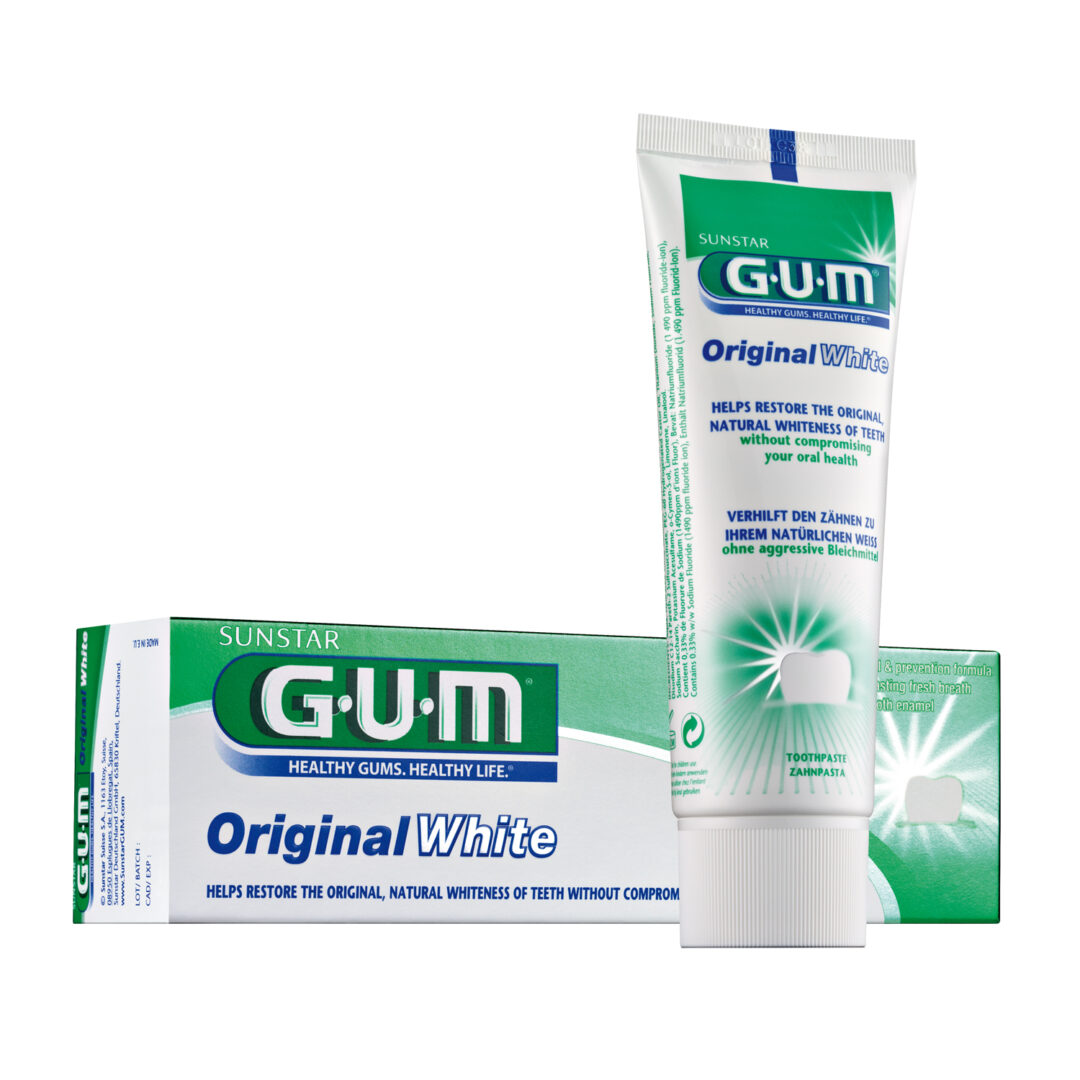 Зубна паста GUM white відбілююча 75 мл