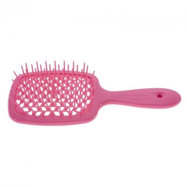 Гребінець міні Janeke Superbrush Small With Soft Moulded Tips Рожевий (1896419687) - фото 1