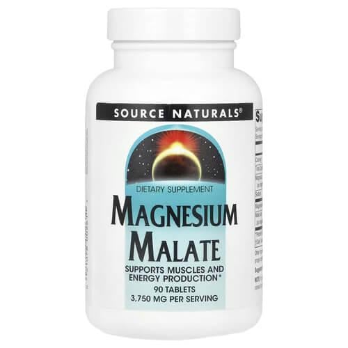 Магній Source Naturals Magnesium Malate 90 tablets (SNS-00261)