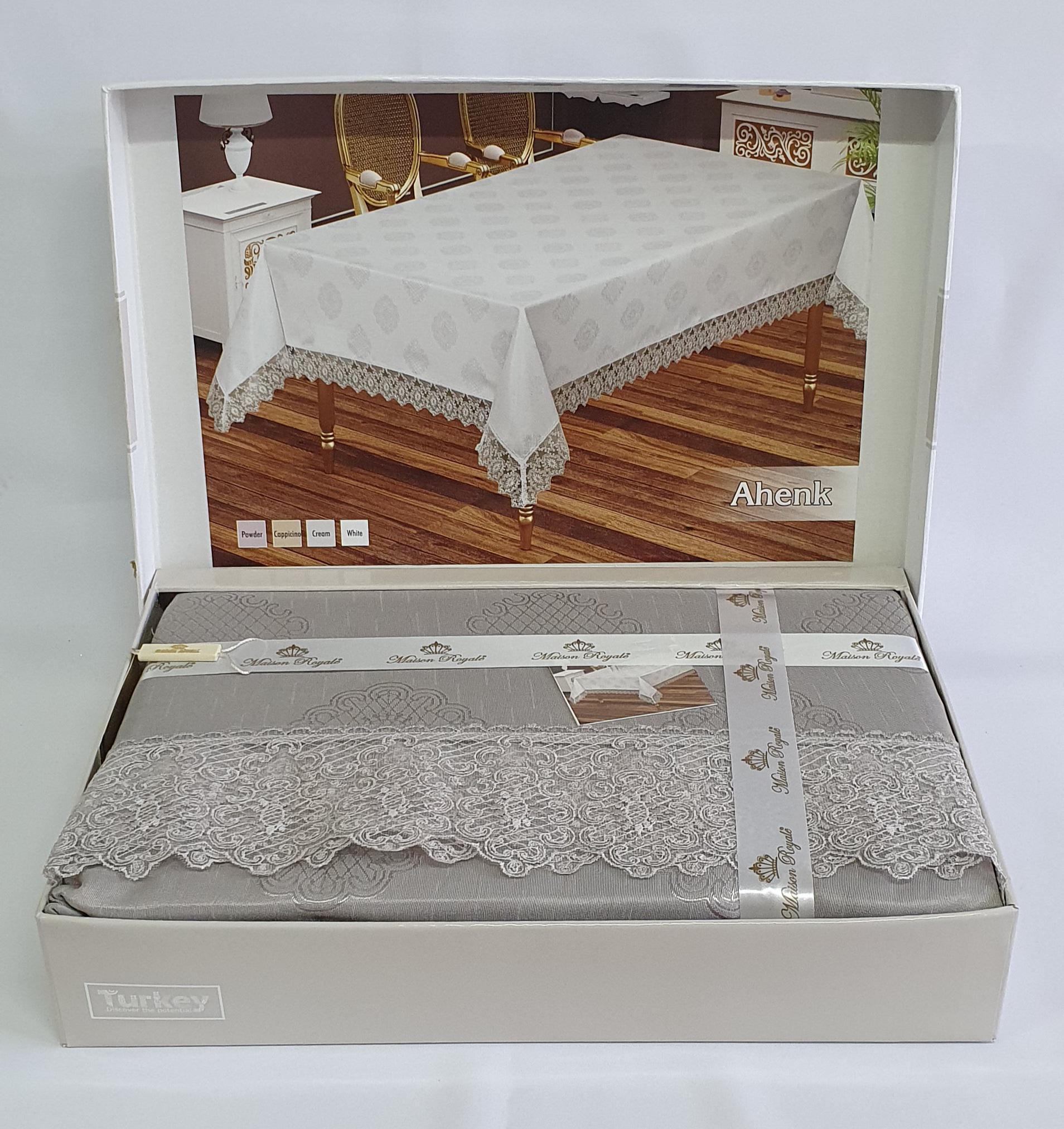 Скатерть Maison Royale 160x220 Ahenk Grey (CN3323)