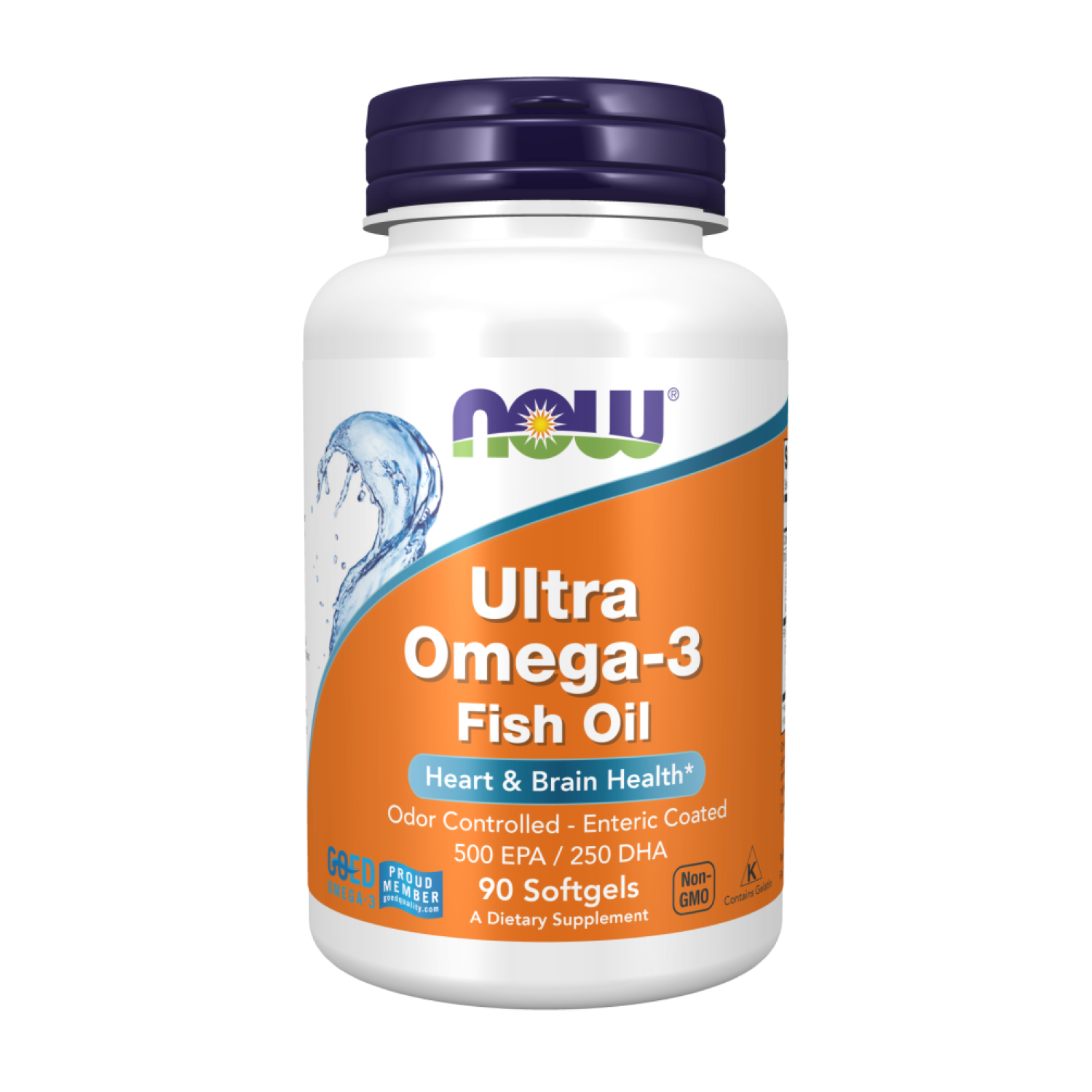 Диетическая добавка Now Ultra Omega-3 Fish Oil Pыбий жир 90 капсул