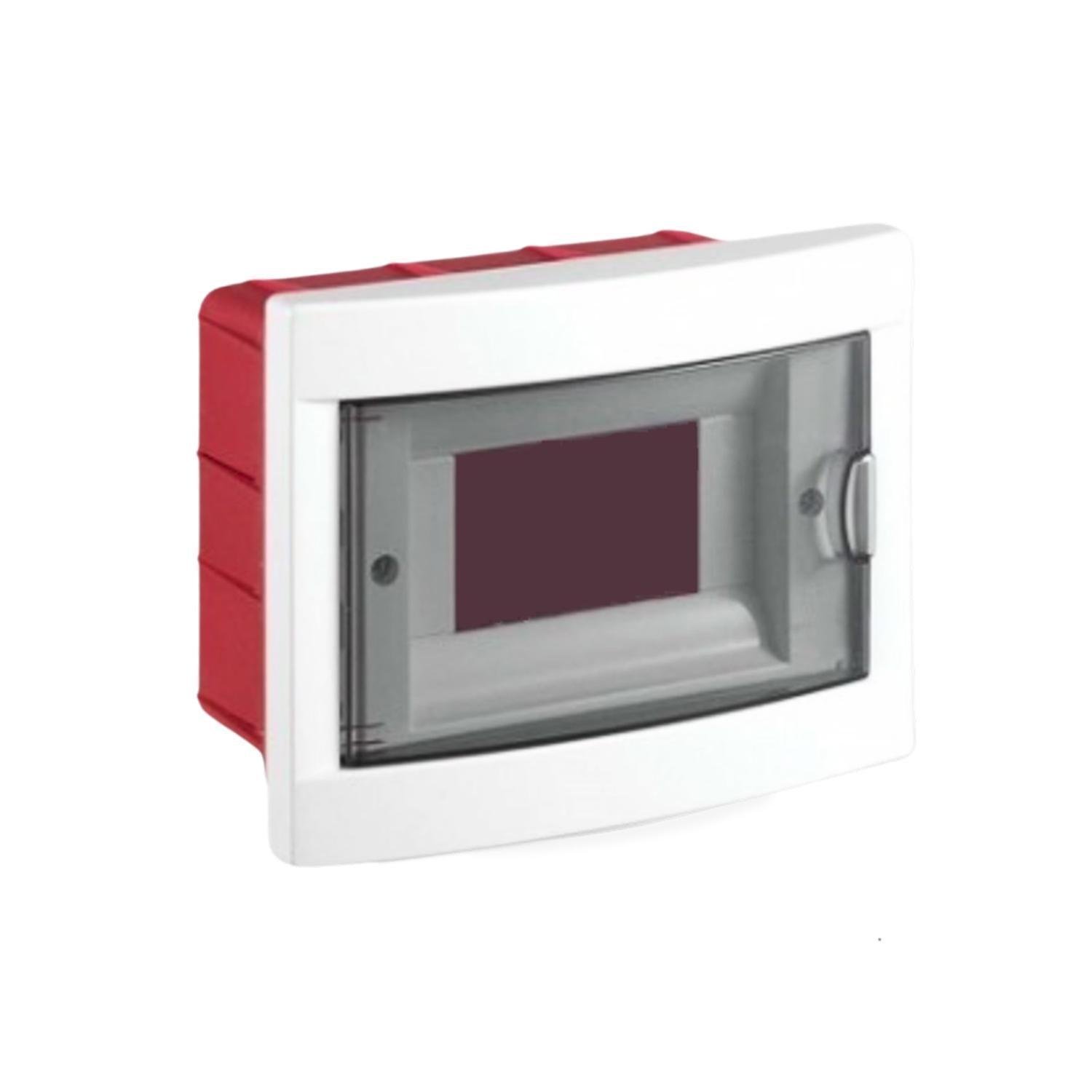 Распределительный щит УЭК ЩРВ-П-6 6 модулей пластик 135x176x100 мм встроенная прозрачная дверь (MDK23-V-06-40-UEC) Распределительный щит УЭК ЩРВ-П-6 6 модулей пластик 135x176x100 мм встроенная прозрачная дверь (MDK23-V-06-40-UEC)