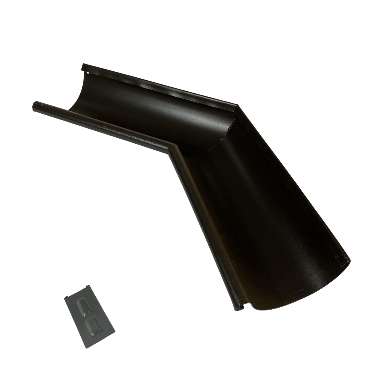 Угол желоба внутренний 135° Stream RAL 7024 125 мм Графитовый серый (000163)