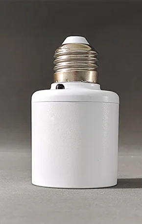 Патрон для лампочки поддерживает LED и лампы накаливания со стандартным цоколем E27 (C01396) - фото 5