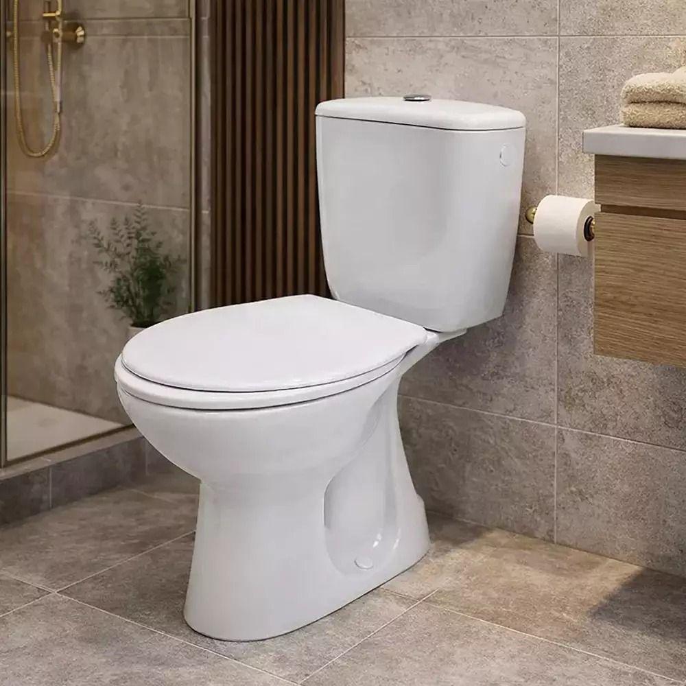 Унитаз компакт Mito Naxo 814 010 овальный с сиденьем Белый (K08-188/CCKZ1014380006)