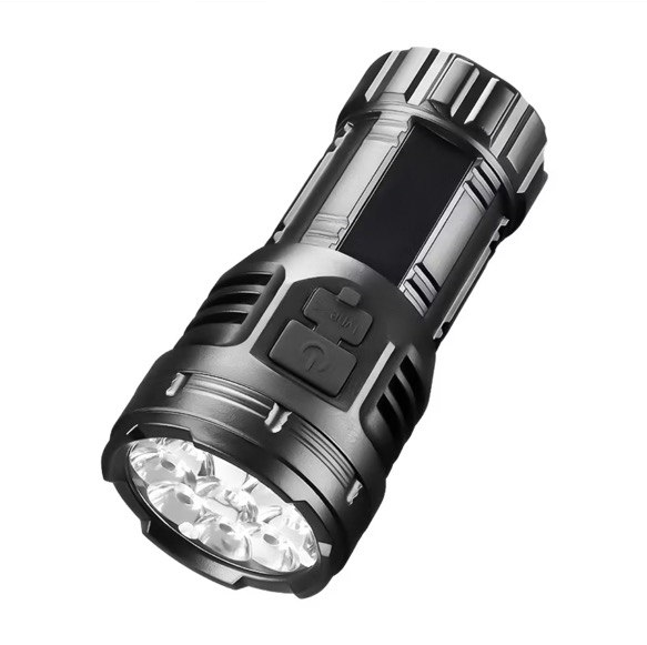 LED-фонарик аккумуляторный Glory Deer SDT29 ручной тактический с 9 светодиодами и магнитом (33392076)