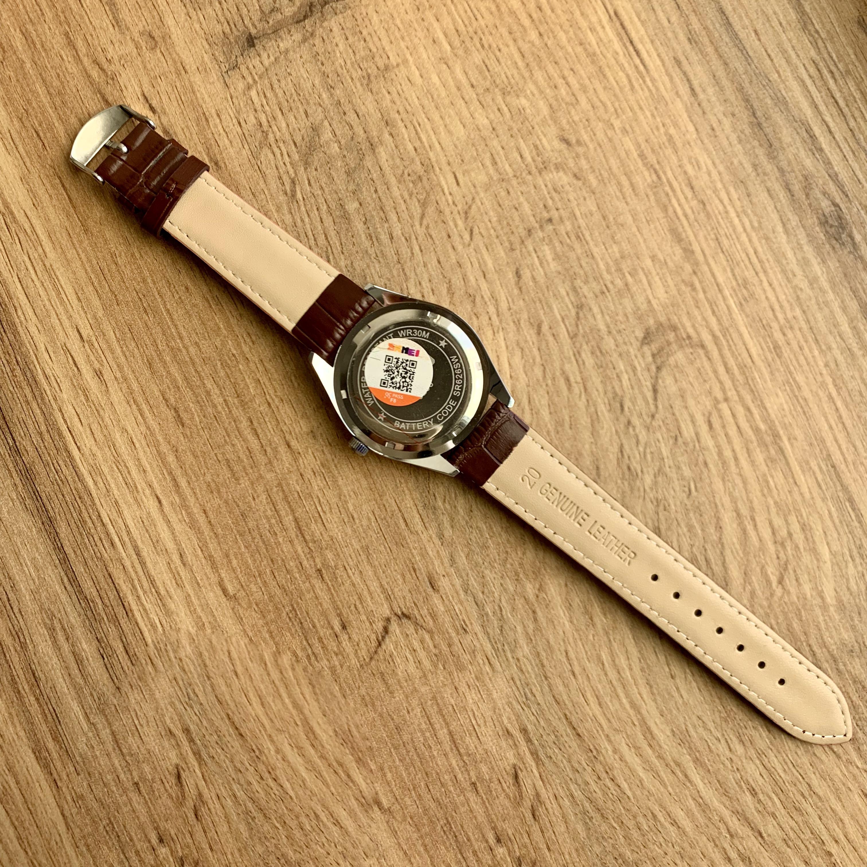 Часы мужские Skmei Коричневый/Белый (z005-3) - фото 6