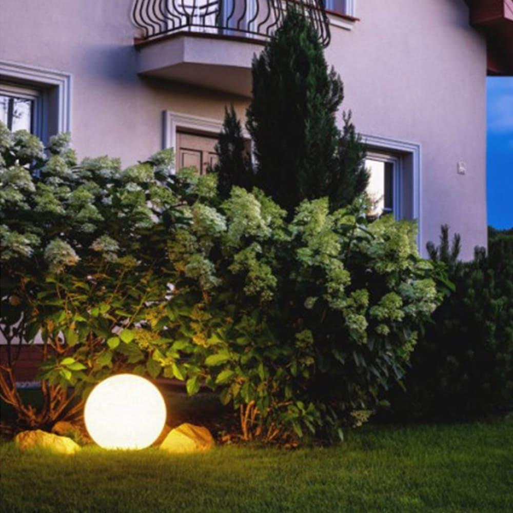 Світильник садовий куля MARMO E27 IP65 Ø 38 см (OS-MARMO38-00) - фото 3