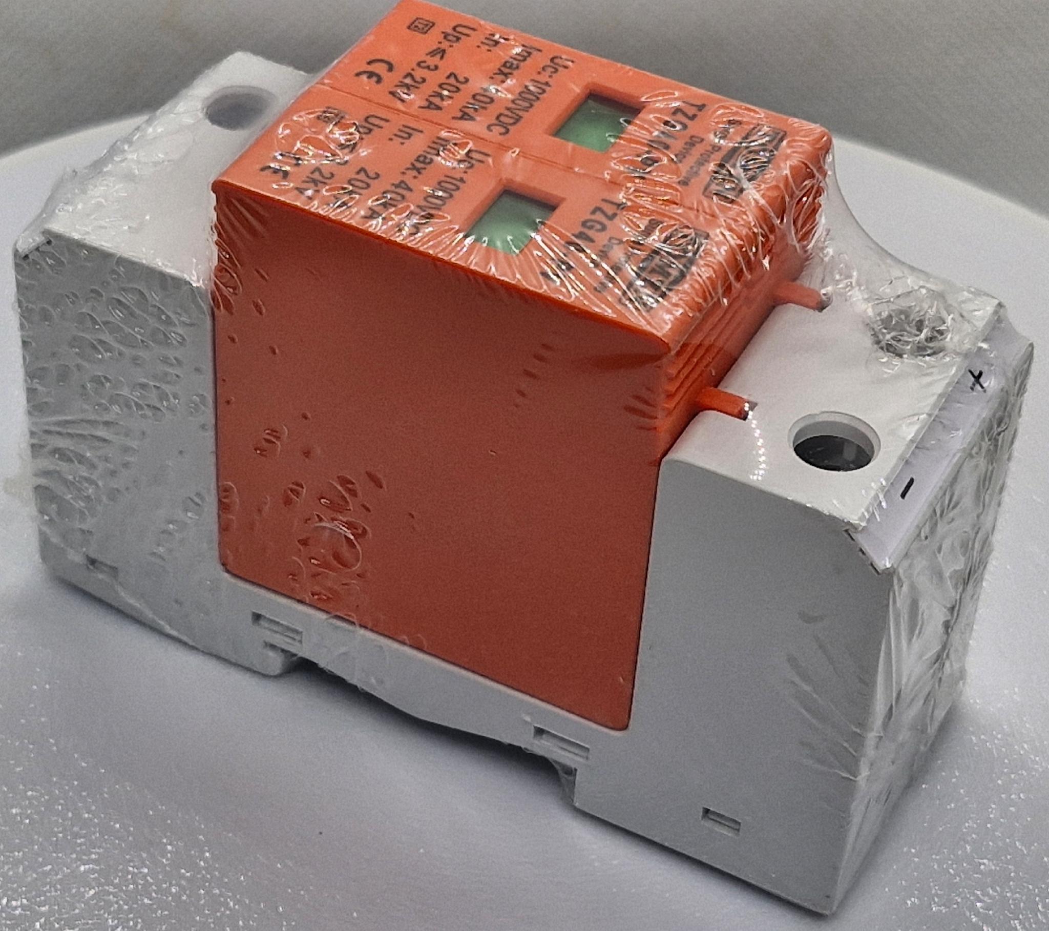 Пристрій захисту від імпульсних перенапруг 1000V DC УЗІП TOMZN TZG40-PV 2p блискавкозахист сонячних панелей SPD DIN DC УЗІП конектор МС4 (95701495) - фото 6 Пристрій захисту від імпульсних перенапруг 1000V DC УЗІП TOMZN TZG40-PV 2p блискавкозахист сонячних панелей SPD DIN DC УЗІП конектор МС4 (95701495) - фото 6