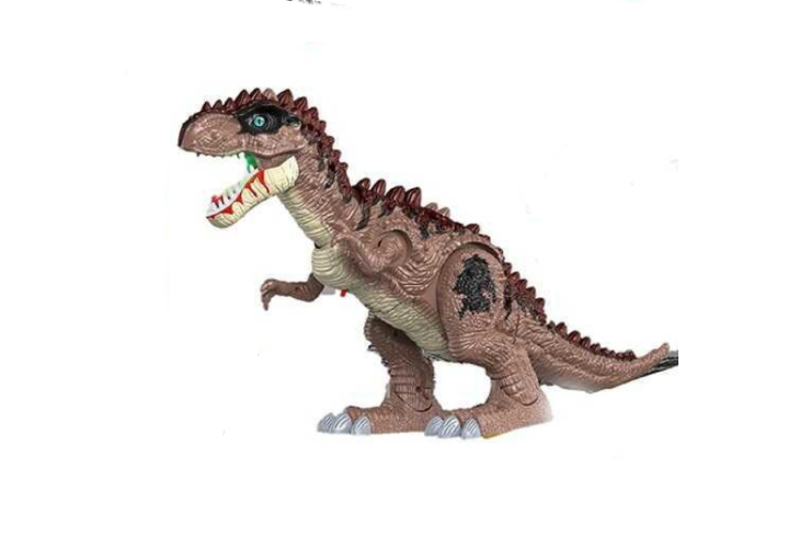 Интерактивный динозавр 666-70A с LED-подсветкой/звуками/парогенератором и откладыванием яиц (29031753)