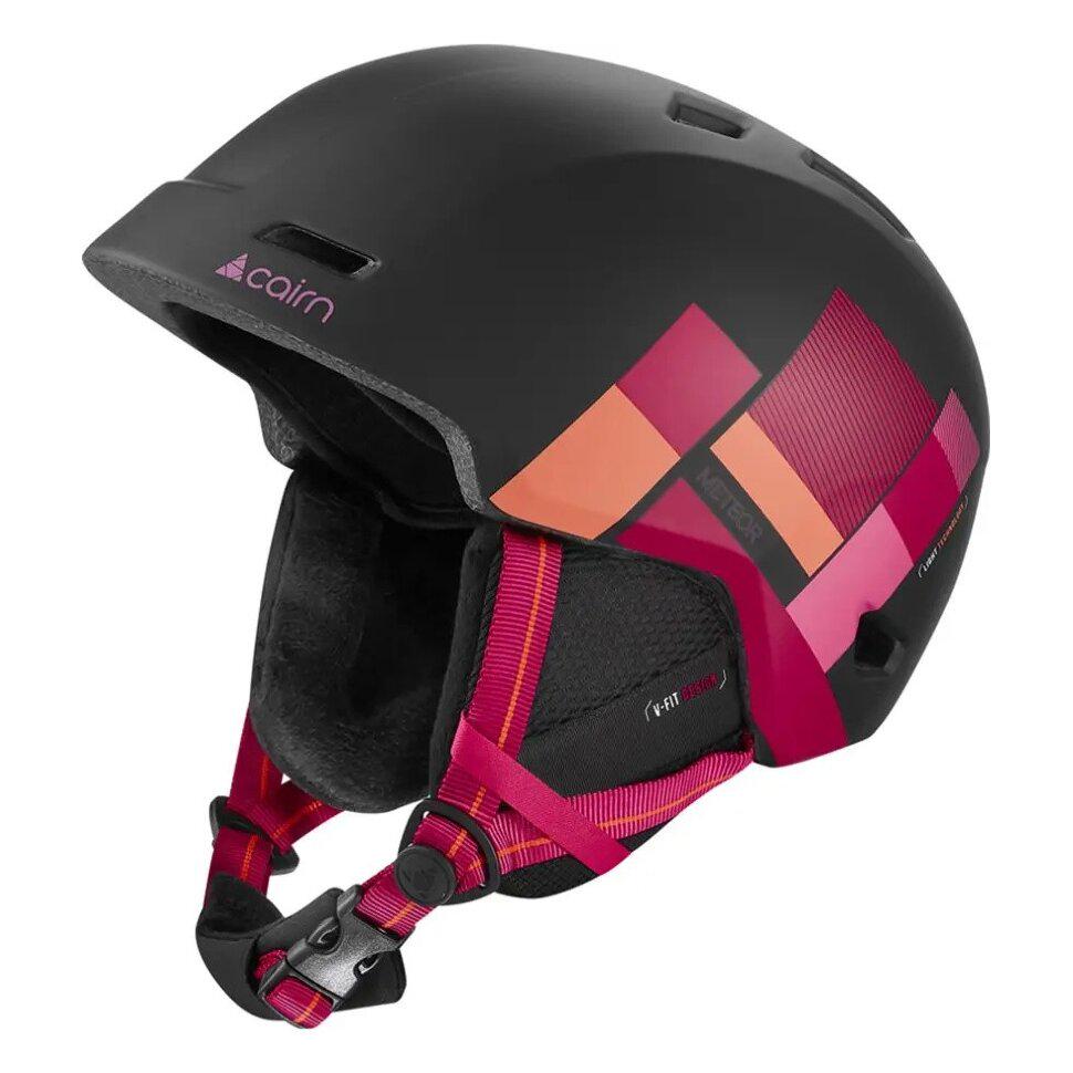 Шолом Cairn Meteor Mat Fuchsia Piet р. 55-56 Black Шолом Cairn Meteor Mat Fuchsia Piet р. 55-56 Black