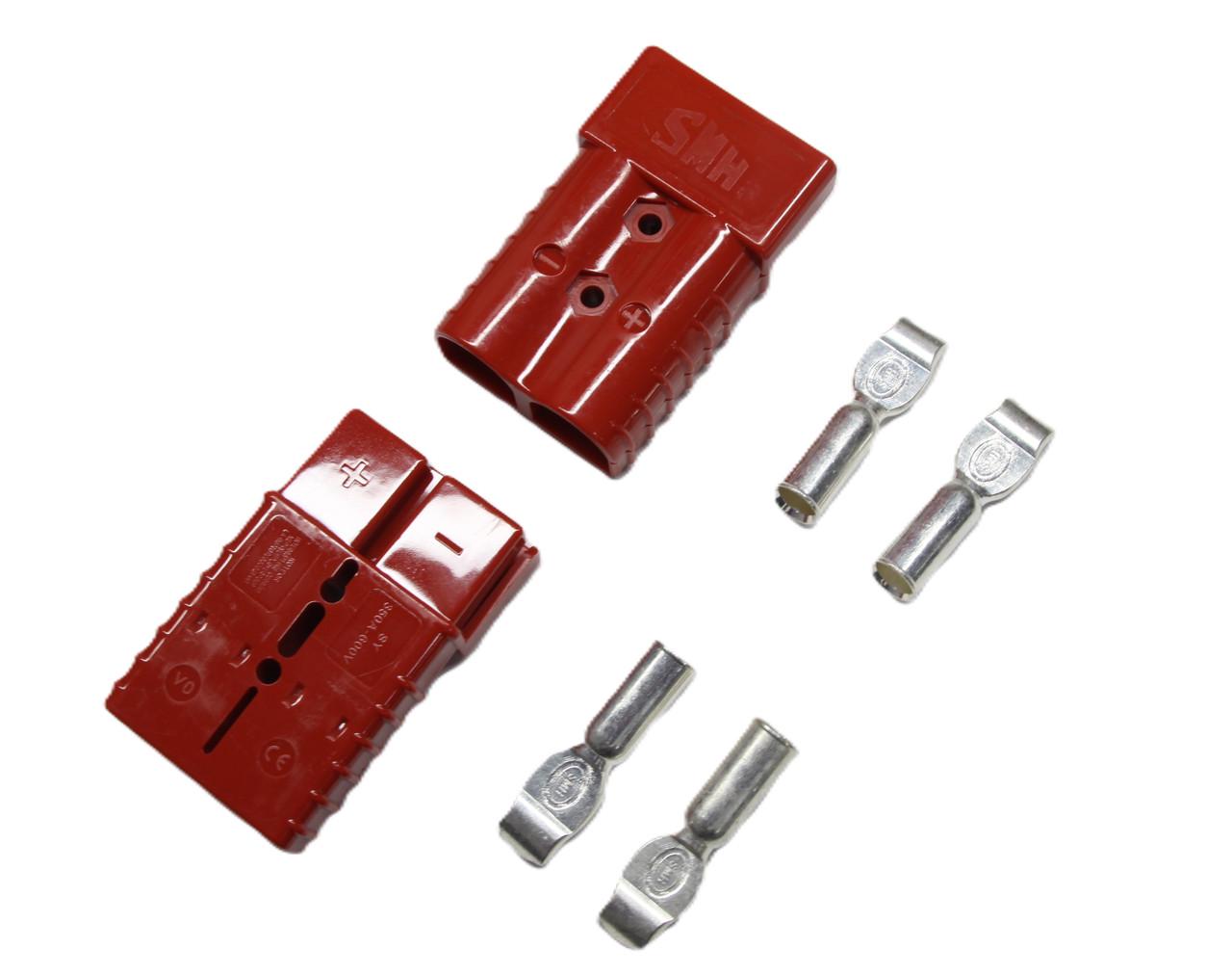 Роз'єм силовий Anderson SMH 350А пара Червоний (2459817453) - фото 3 Роз'єм силовий Anderson SMH 350А пара Червоний (2459817453) - фото 3