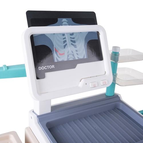 Дитячий ігровий набір Iso Trade Маленький лікар на візку з ЕКГ та рентгеном (26544) - фото 9