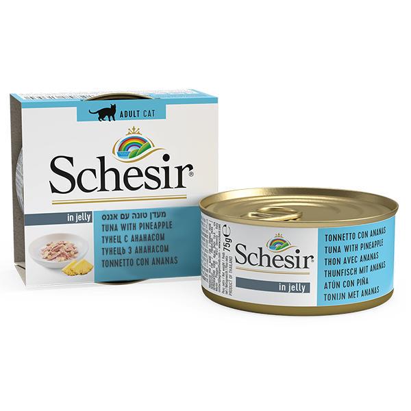 Корм влажный Schesir Tuna Pineapple 75 г
