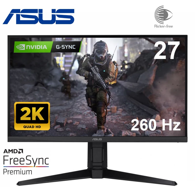 Монітор Asus TUF Gaming VG27AQML1A безрамковий Fast IPS 2560x1440 QHD 27"/4W (23366343) - фото 4 Монітор Asus TUF Gaming VG27AQML1A безрамковий Fast IPS 2560x1440 QHD 27"/4W (23366343) - фото 4