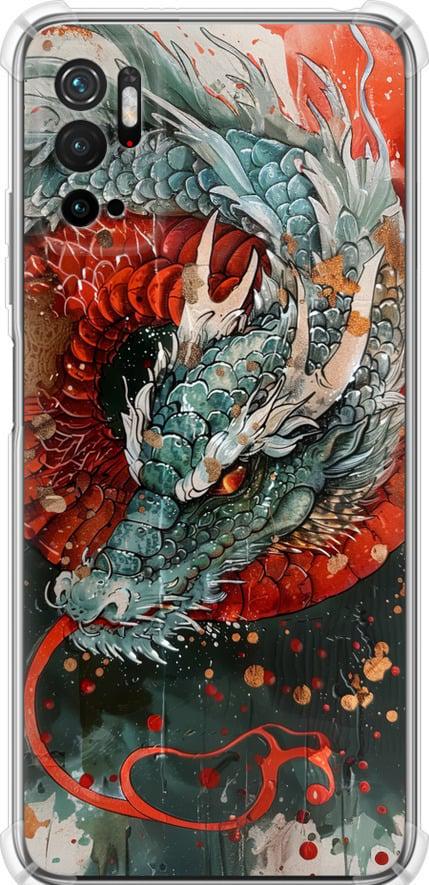 Чехол на Xiaomi Redmi Note 10 5G Стихия огня (6101sp-2556-42517)