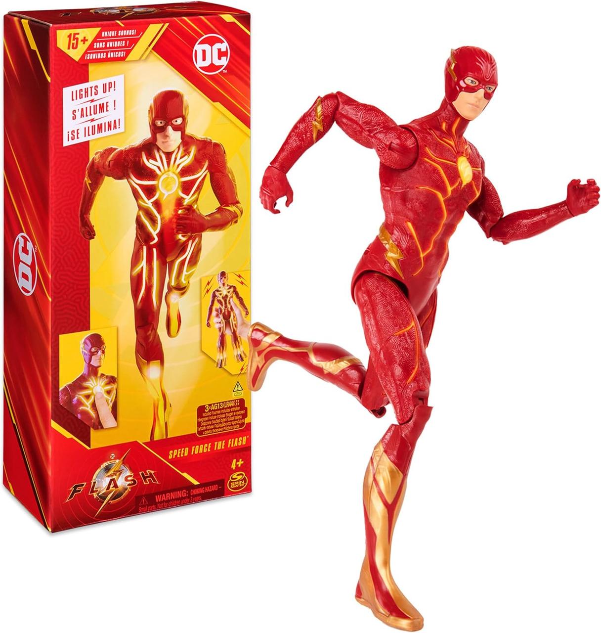 Дитяча ігрова фігурка Funko Pop! DC Comics Флеш зі світловими та звуковими ефектами Flash Spin Master (6065621)