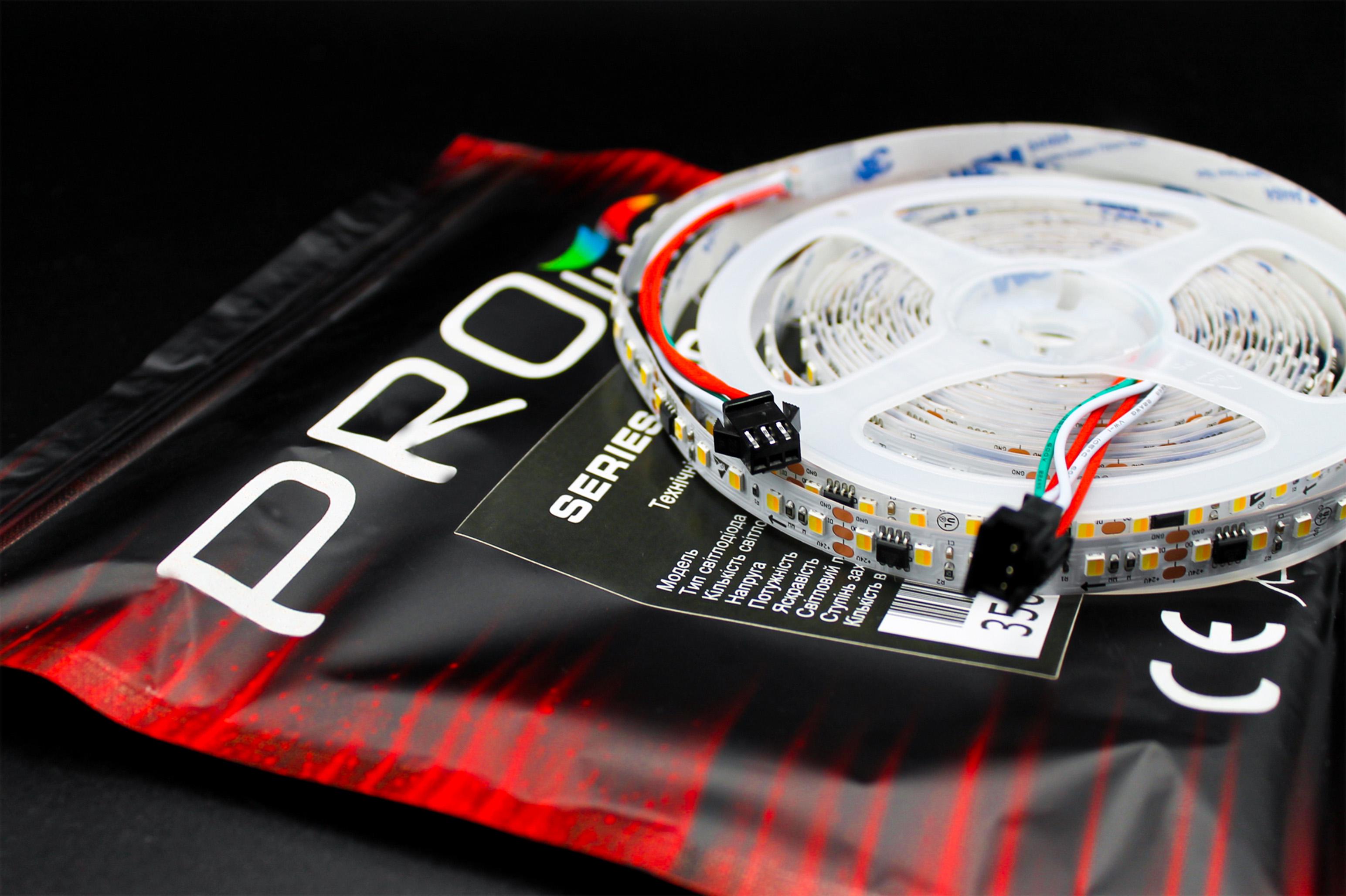 Світлодіодна стрічка Prolum RUN 2835/120 IP20 Series-SMART 24V Теплий Білий (28522733) - фото 11 Світлодіодна стрічка Prolum RUN 2835/120 IP20 Series-SMART 24V Теплий Білий (28522733) - фото 11