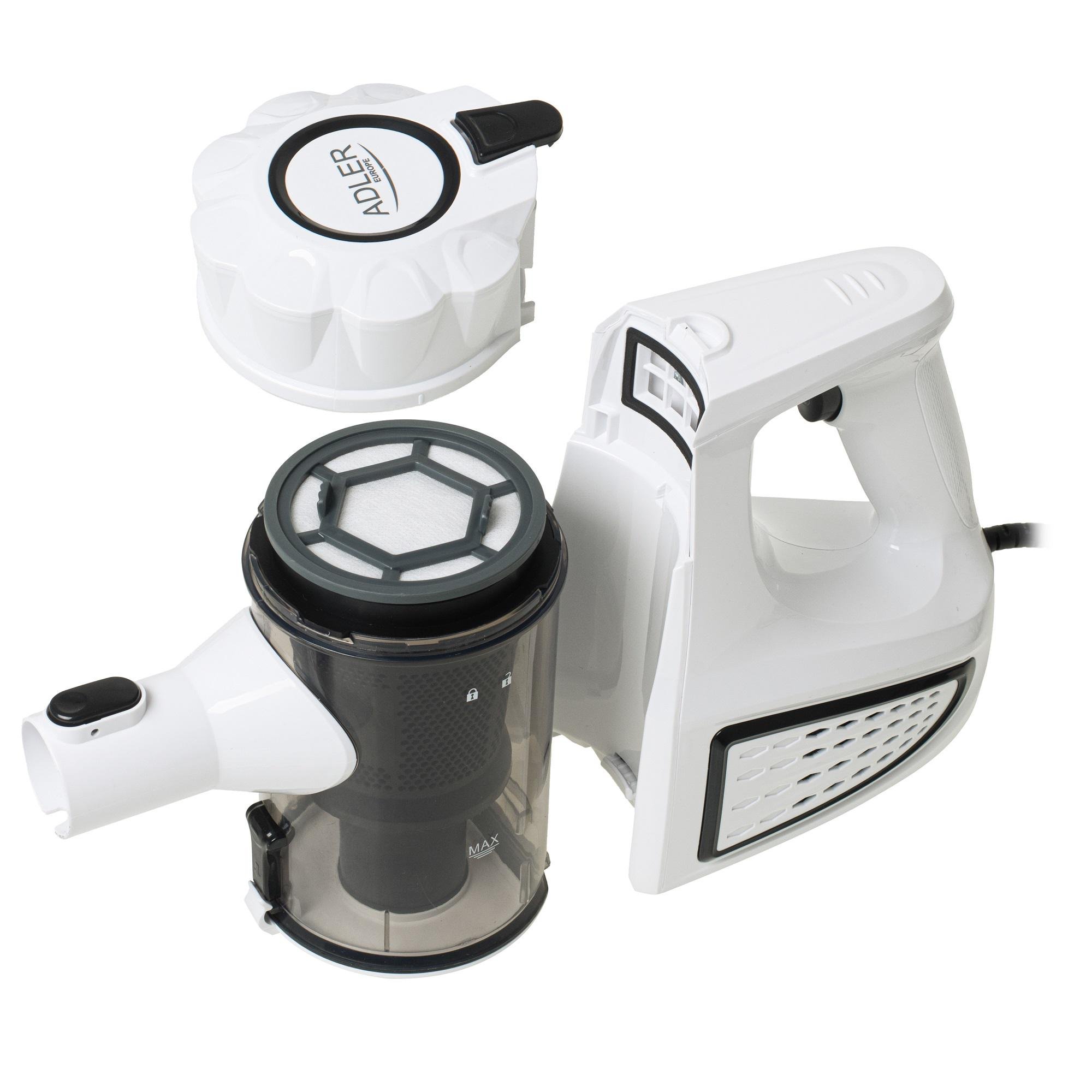 Пылесос Adler AD 7036w ручной безмешковый - фото 9 Пылесос Adler AD 7036w ручной безмешковый - фото 9