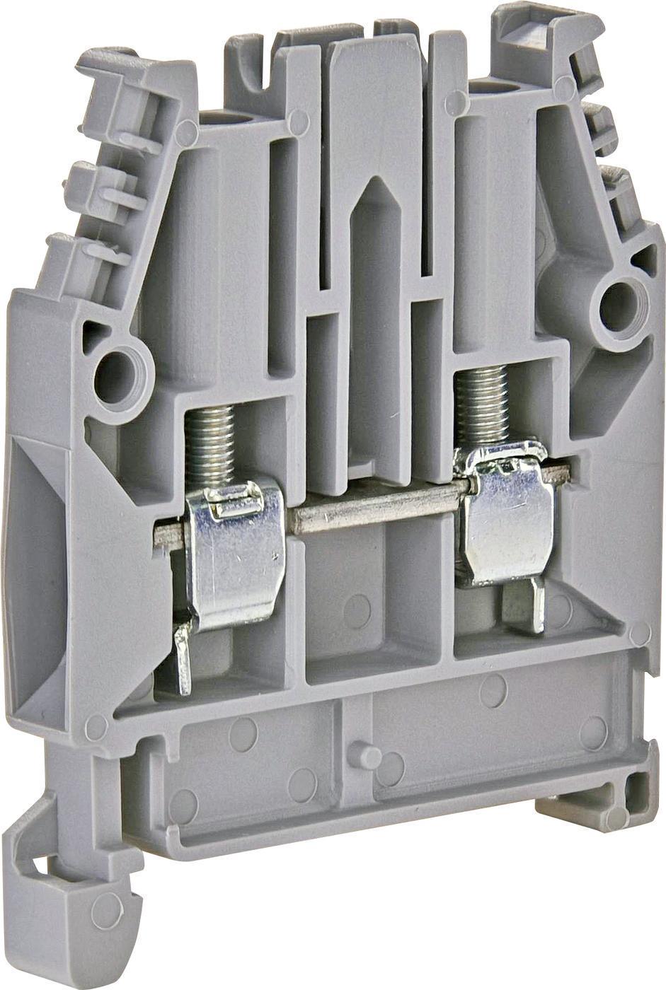 Клема гвинтова ETI ESC-CBC.4 4 мм2 Сірий (3903001)