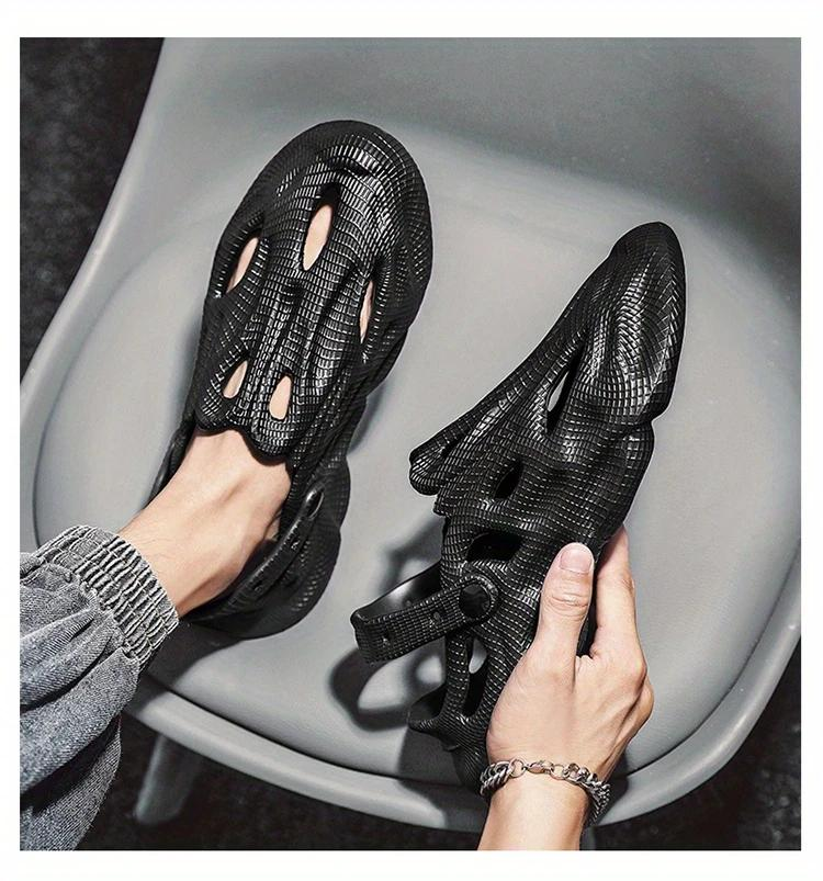 Сабо мужские из пеноматериала EVA для пляжа и повседневной носки р. 37 23,5 см Черный (D-0063-1) - фото 5 Сабо мужские из пеноматериала EVA для пляжа и повседневной носки р. 37 23,5 см Черный (D-0063-1) - фото 5