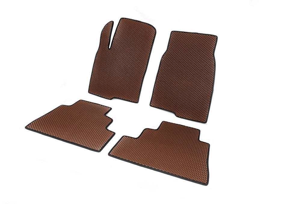 Килимки автомобільні Digital Designs для Chevrolet Captiva 2006-2019 р EVA Коричневий (114574)